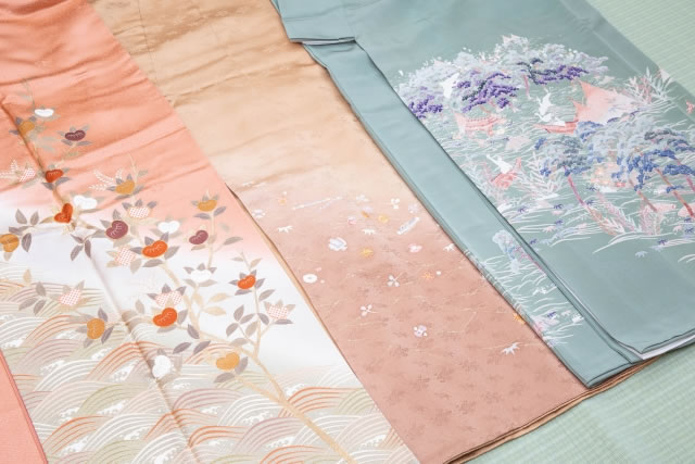 着物はできるだけきれいな状態に